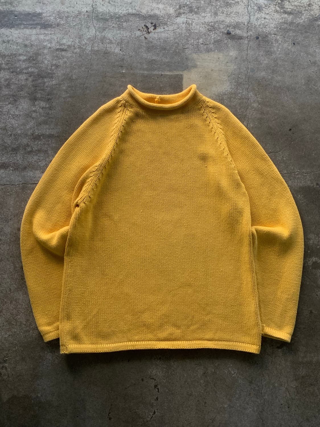 90s J.CREW 코튼 롤넥 스웨터 상품이미지1