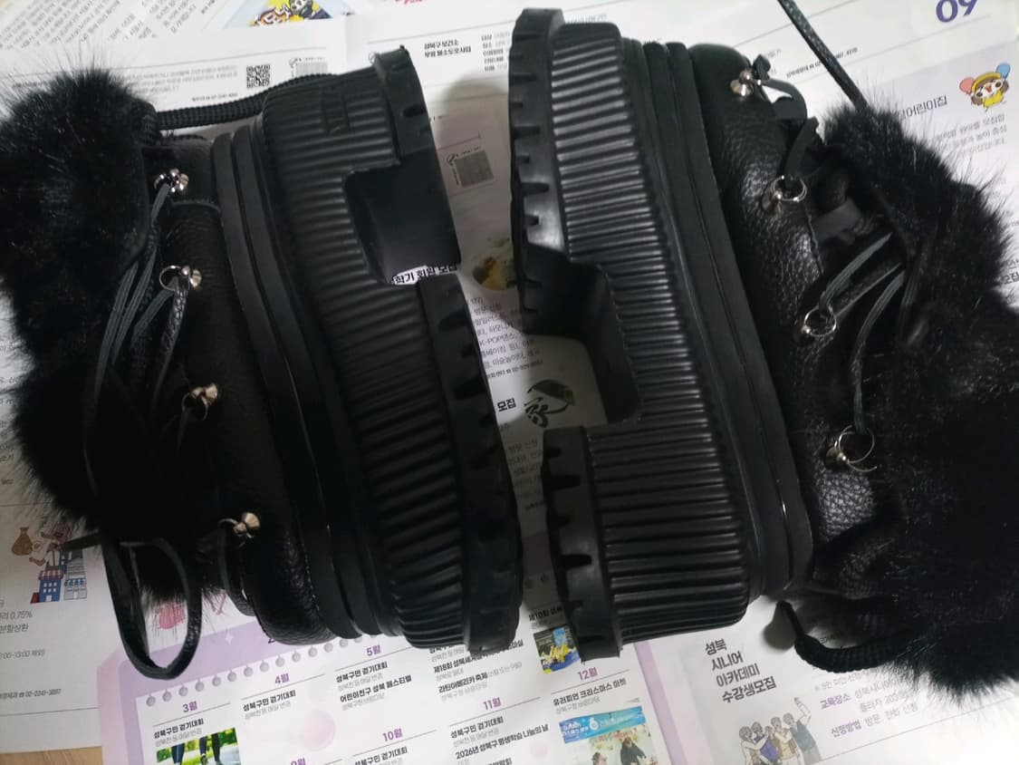 yello이에로이엘로 부츠워커통굽키높이신발슈즈 상품이미지4