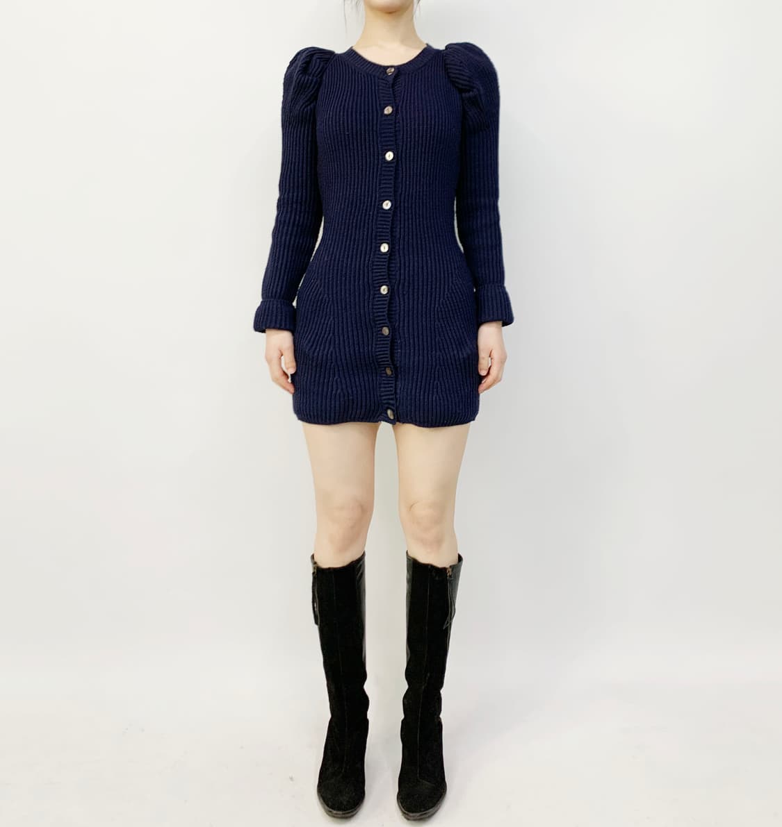 알렉산더 맥퀸 퍼프 니트 원피스 상품이미지1