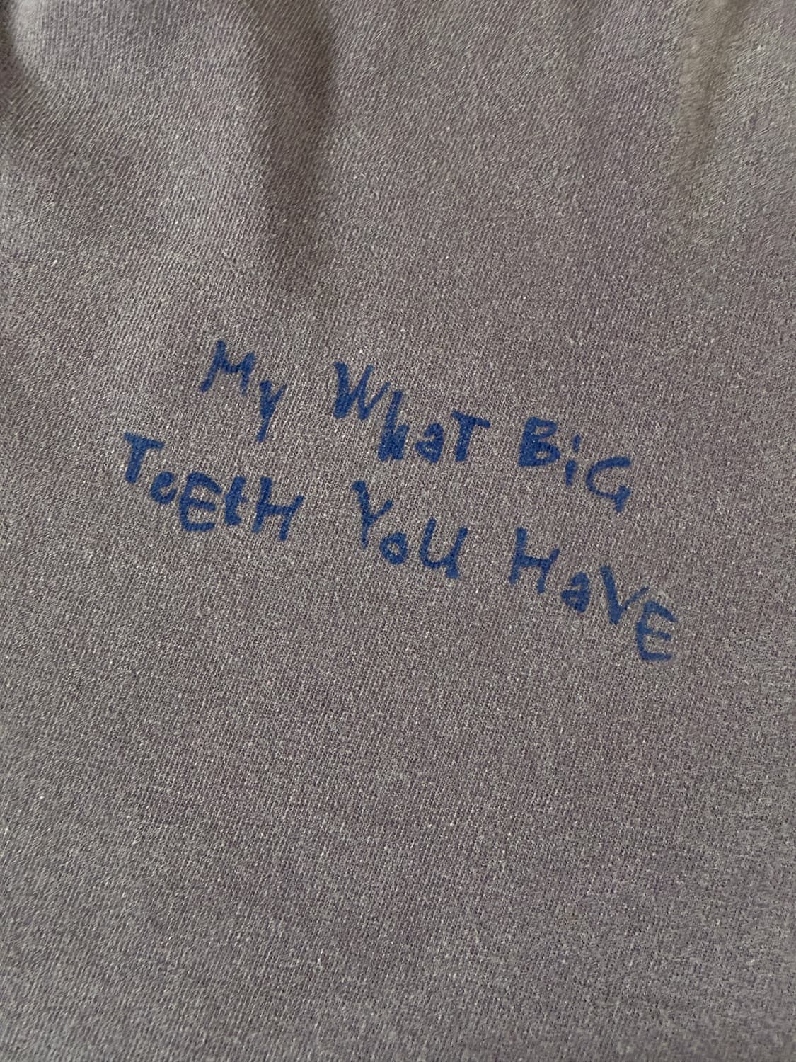 90s my what big teeth you have 빈티지 티셔츠 상품이미지2