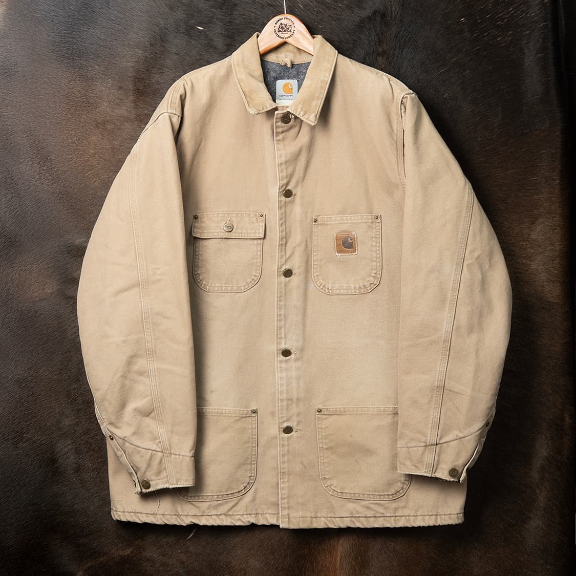 [120] 00s 칼하트 USA 메이드 C02 블랭킷 라이닝 쵸어코트  상품이미지1