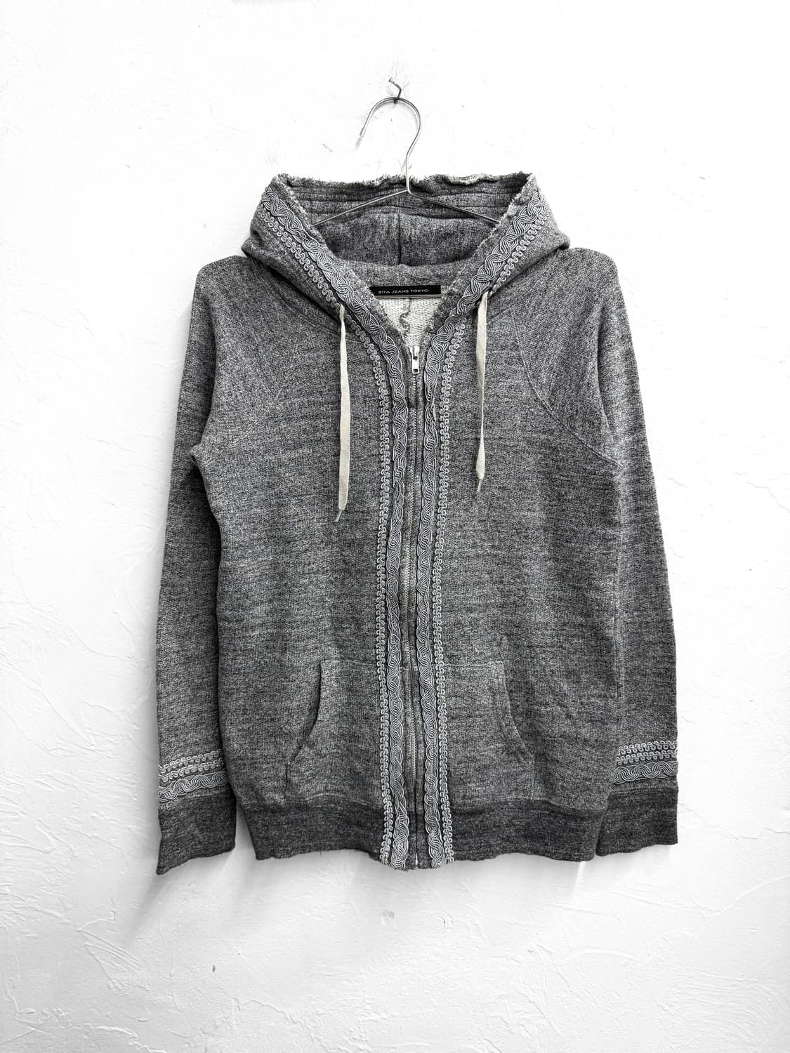 rita jeans tokyo 레이스 후드집업 상품이미지1