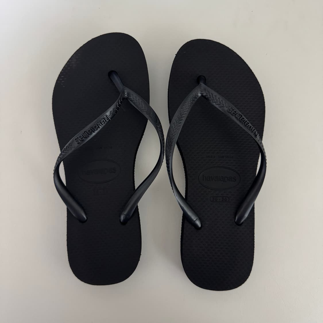 하바이아나스 슬림 플랫폼 플립플랍 블랙 230 상품이미지3