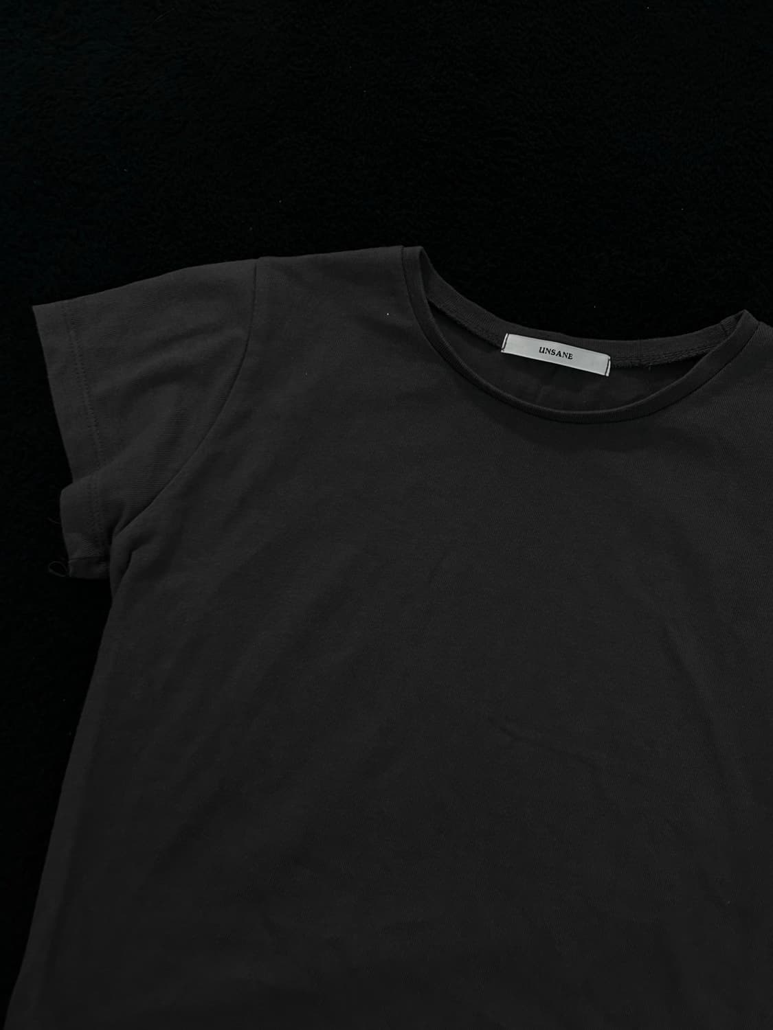 Charcoal Basic Tee 상품이미지3