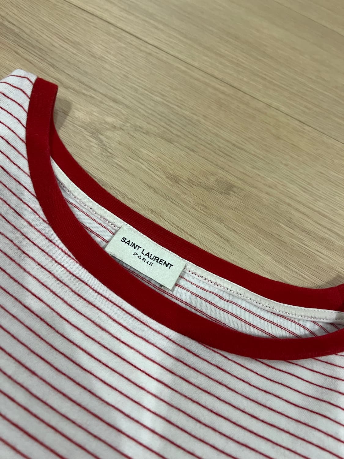 생로랑 에디슬리먼 링거 티셔츠 상품이미지2