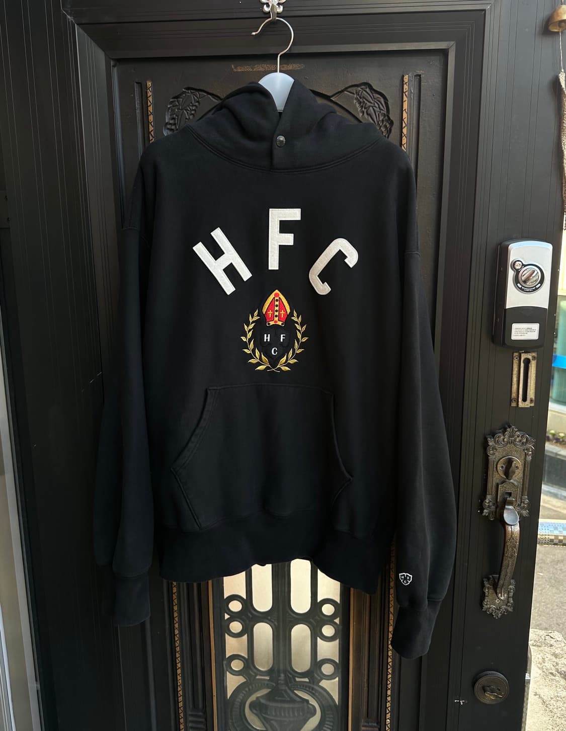 헤리티지플로스 10주년 후드 블랙 x-large 상품이미지1