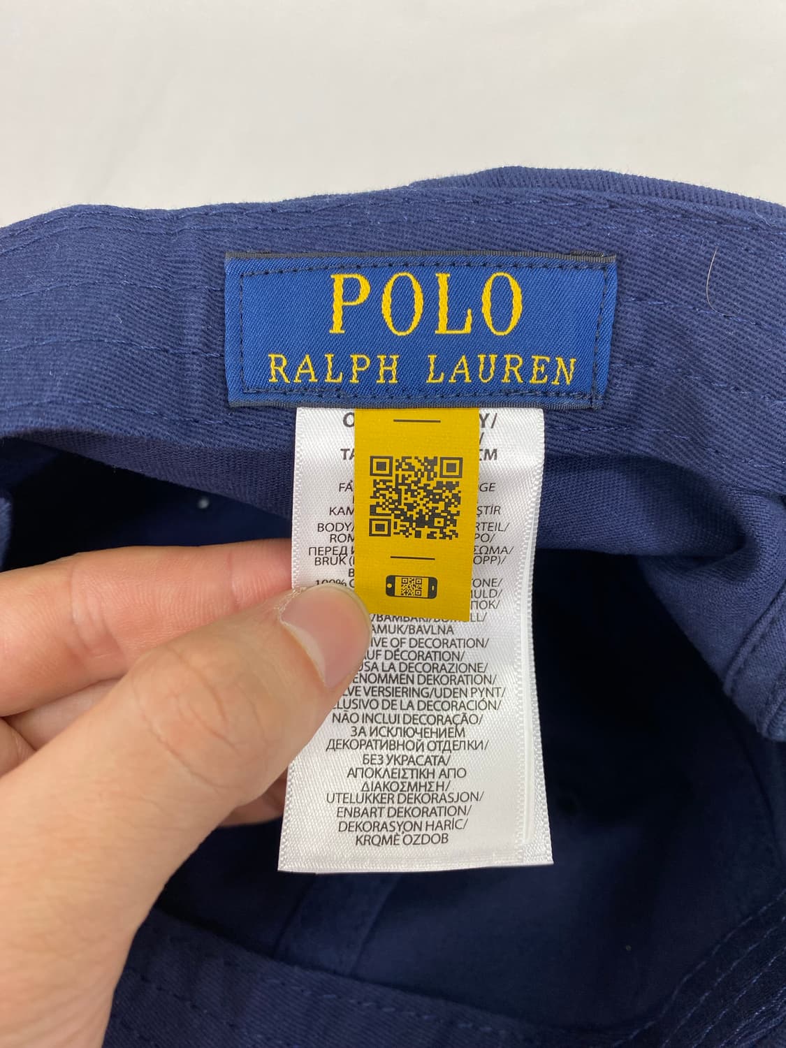 폴로 랄프로렌 네이비 레드 포니 볼캡 상품이미지6