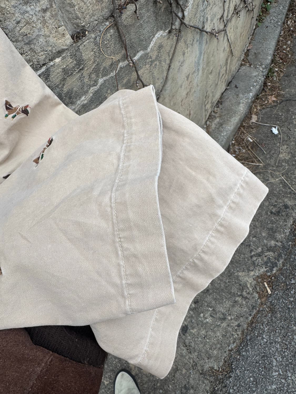 폴로 랄프로렌 빈티지 청둥오리 자수 치노 팬츠 30/30 상품이미지8