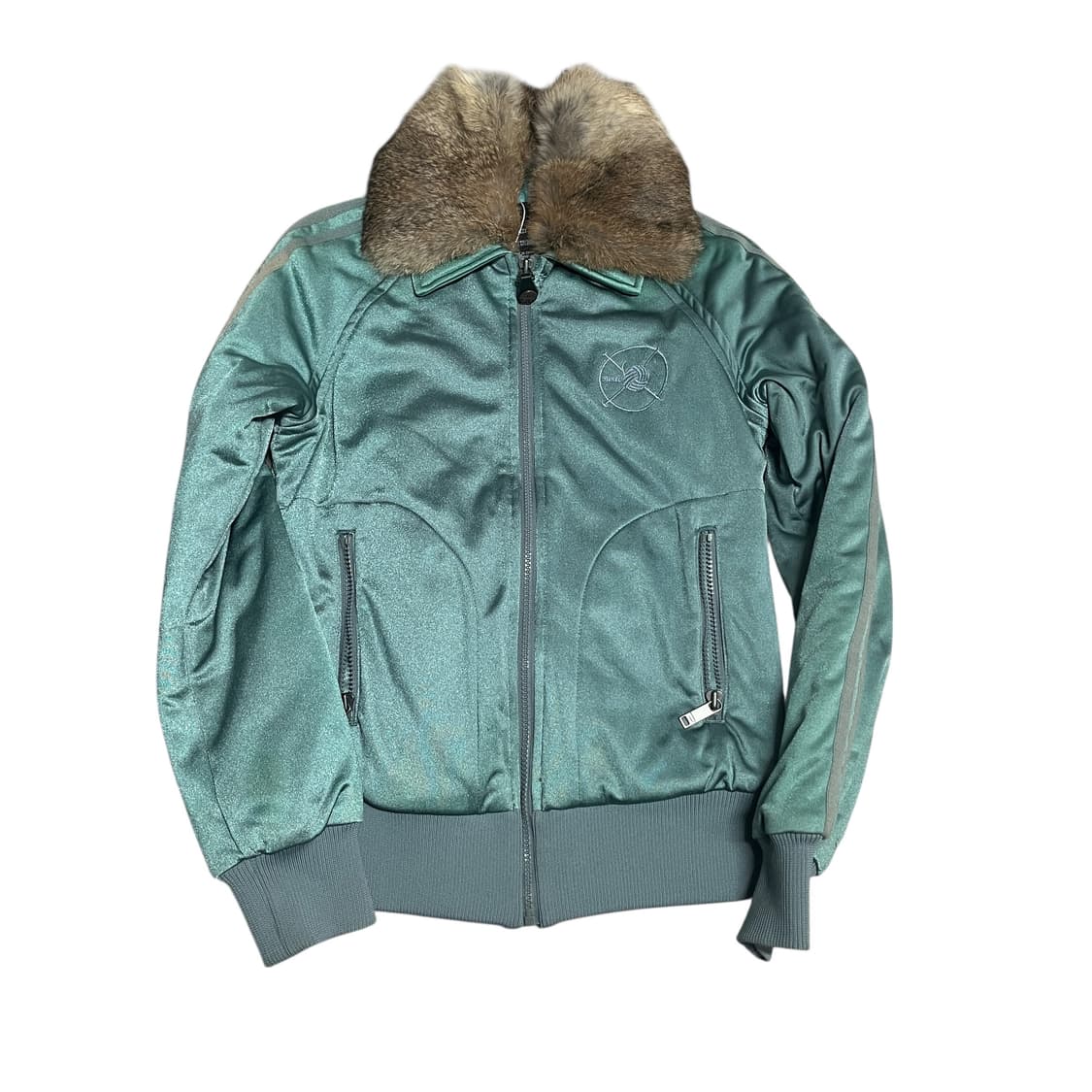 디젤 빈티지 그린 봄버 자켓 항공 점퍼 상품이미지1