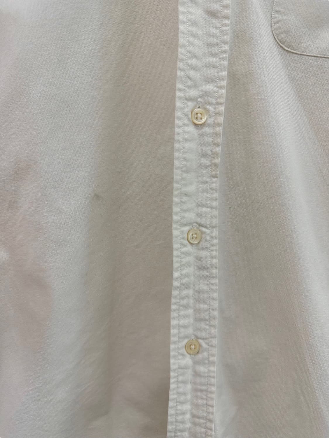 90s 폴로 빅셔츠 아이보리 (M~XL) 상품이미지6