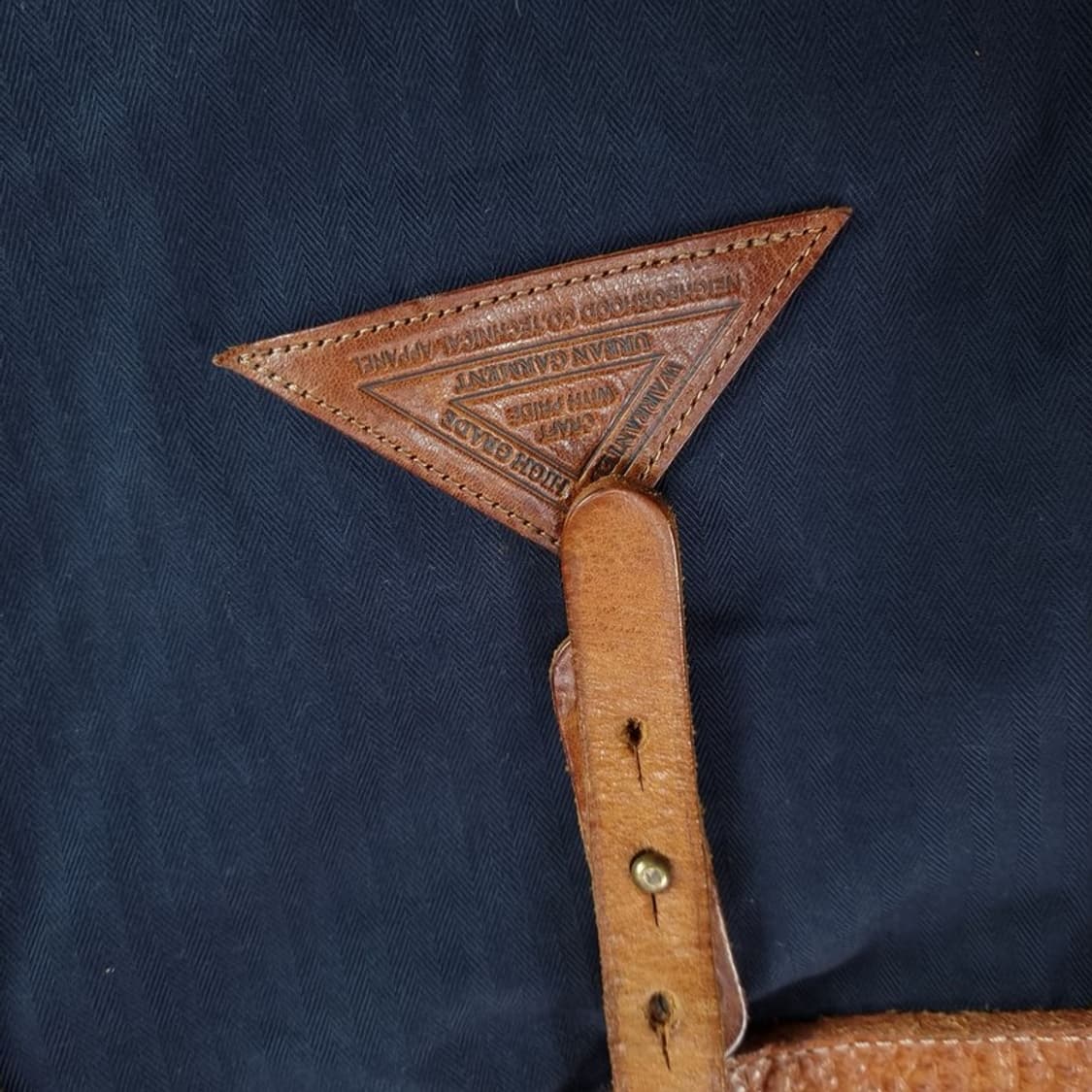 [네이버후드] 리얼 레더 코튼 크로스백 P01610 상품이미지4