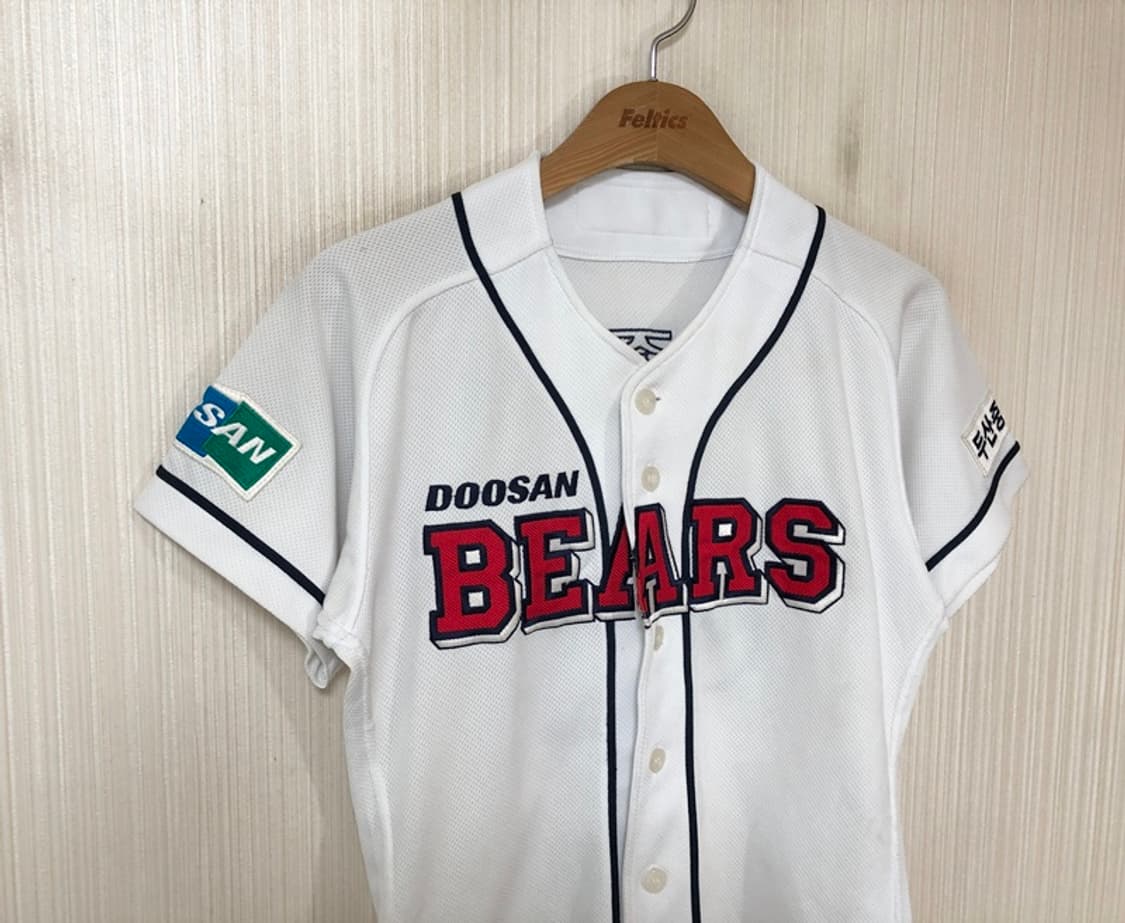 KBO 위팬 두산베어스 홈유니폼/져지 80 #39 이종욱 상품이미지4
