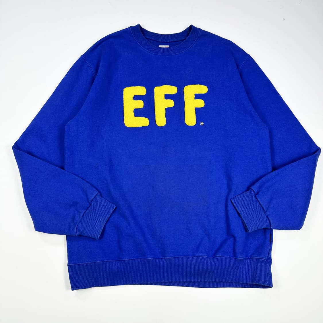 이벳필드 EFF 블루 맨투맨 (L) 상품이미지2