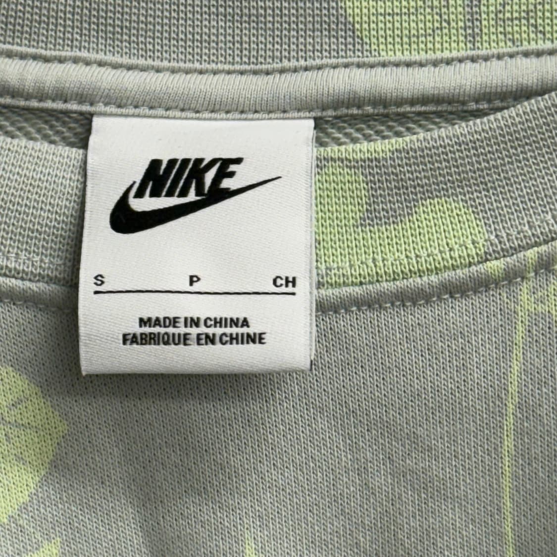 나이키 W 크루넥 프렌치 테리 프린트 스셔츠 80 (S) 상품이미지2