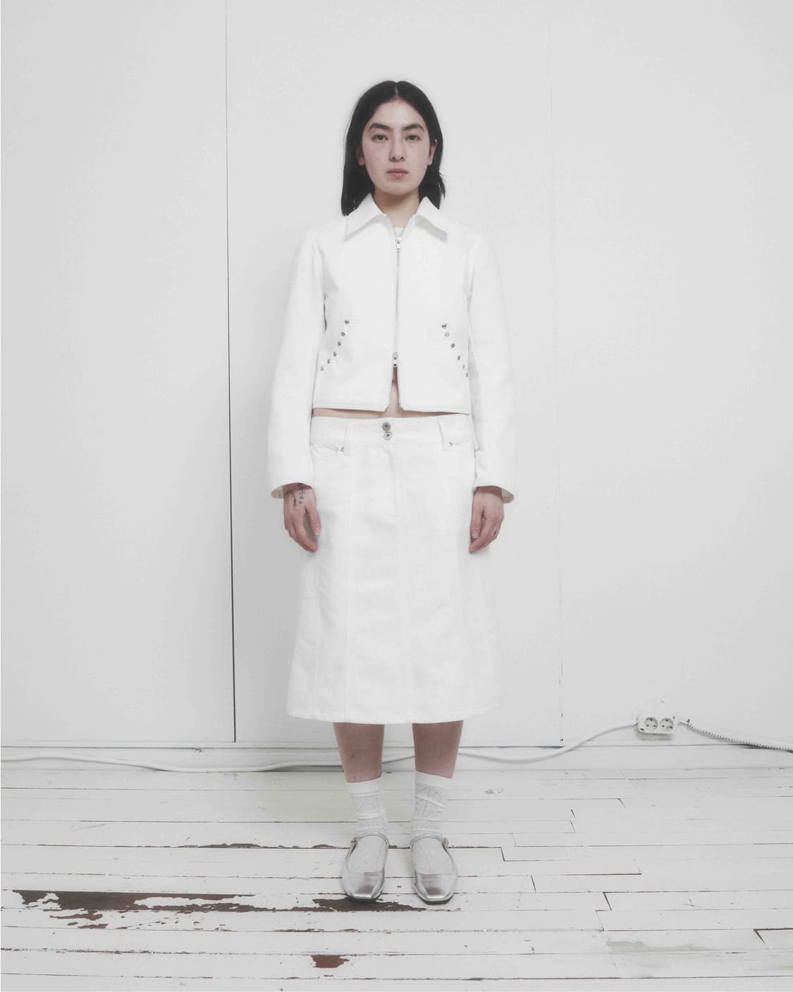 tiles rivet cotton jacket 상품이미지1