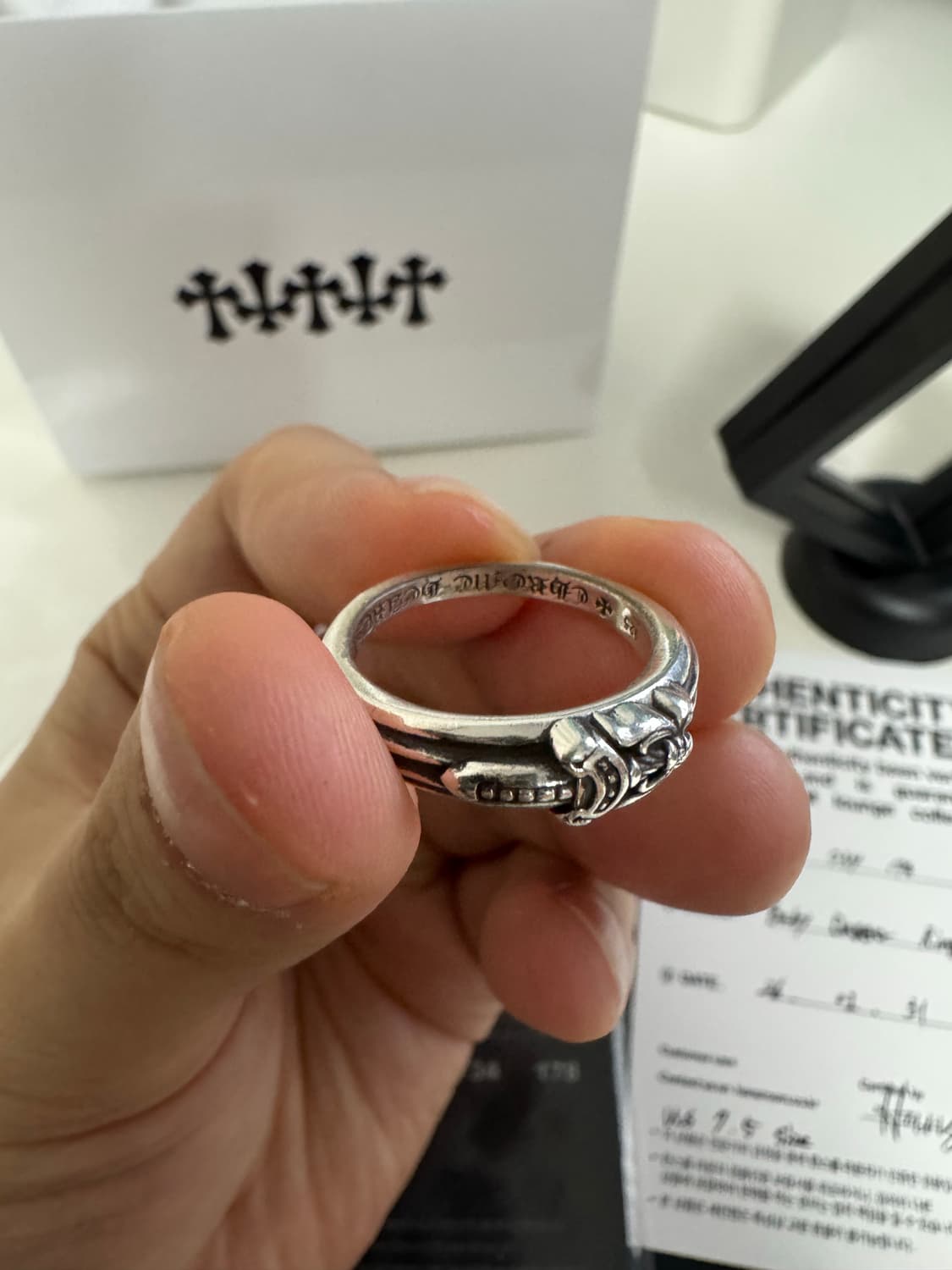 크롬하츠 베이비대거링 us 7.5 상품이미지3