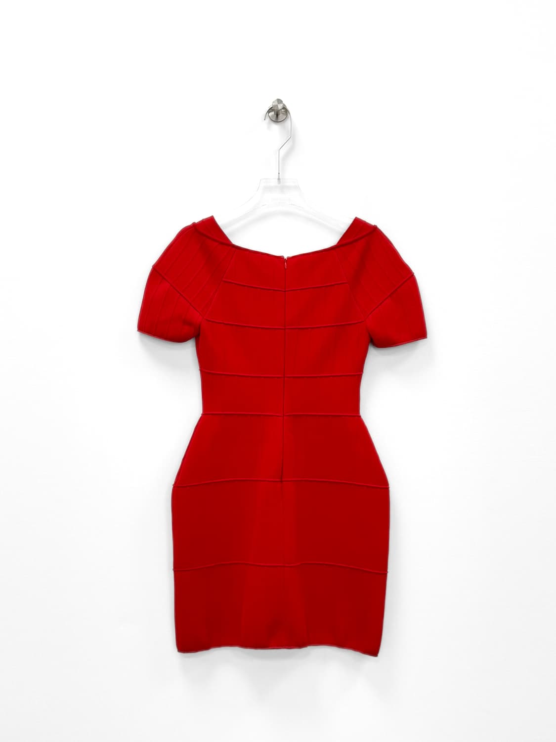 펜디 레드 바디콘 드레스 상품이미지3