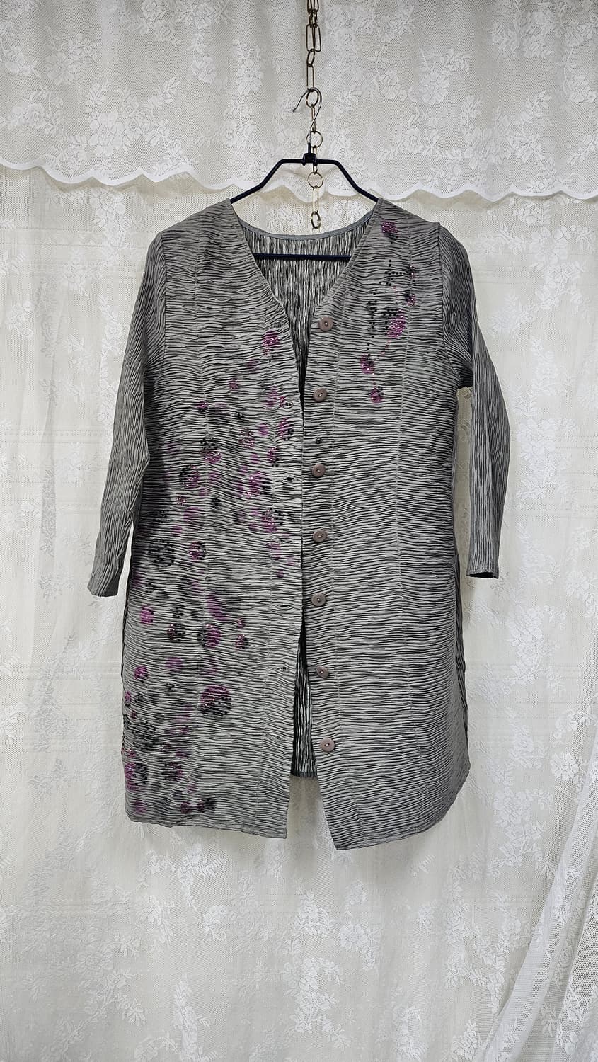 플리츠 주름롱 가디건 상품이미지3