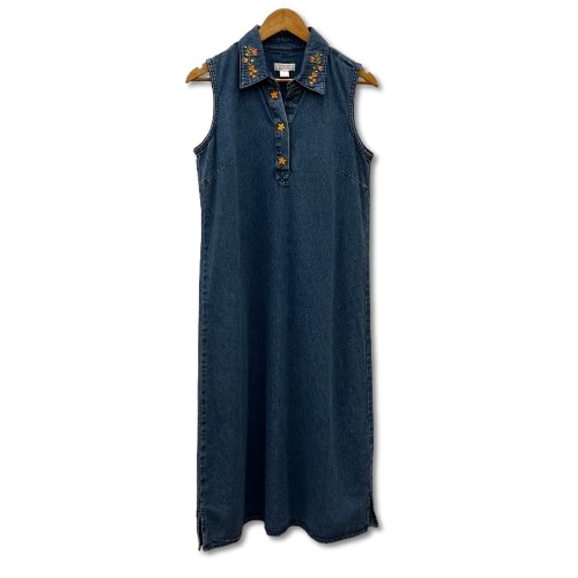 치코스 슬리브리스 데님 원피스 상품이미지1