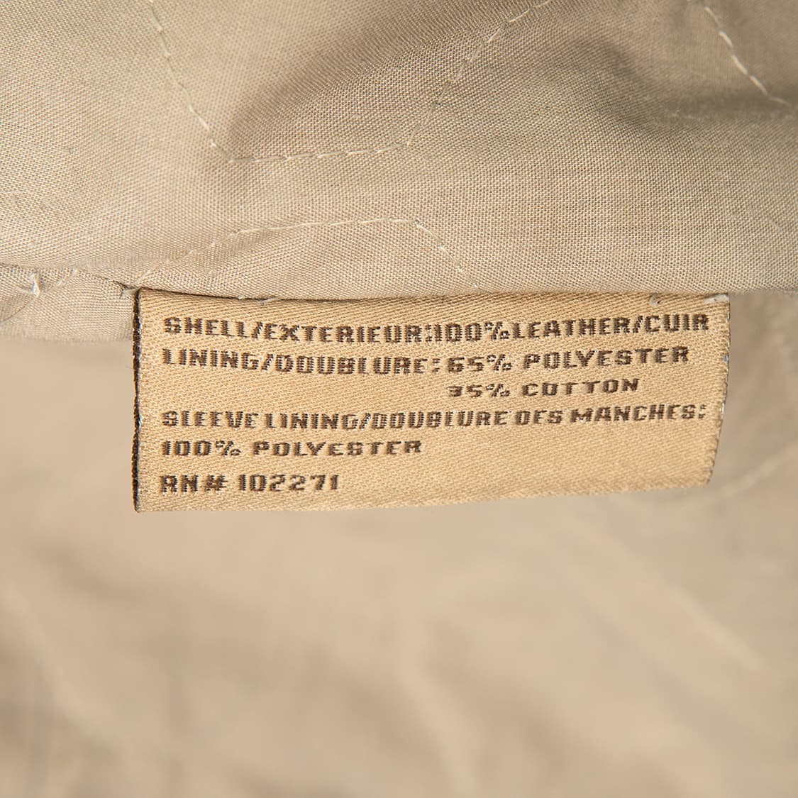 [105] 90s 컬럼비아 레더 카 코트 블랙  상품이미지8