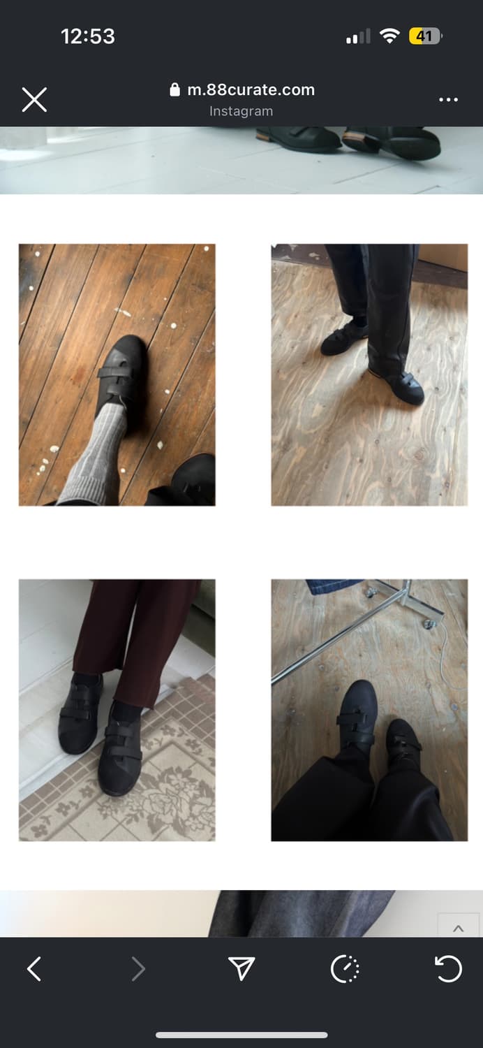 [구매,EU43] Abelia Edoward Goucha BB shoes 상품이미지2