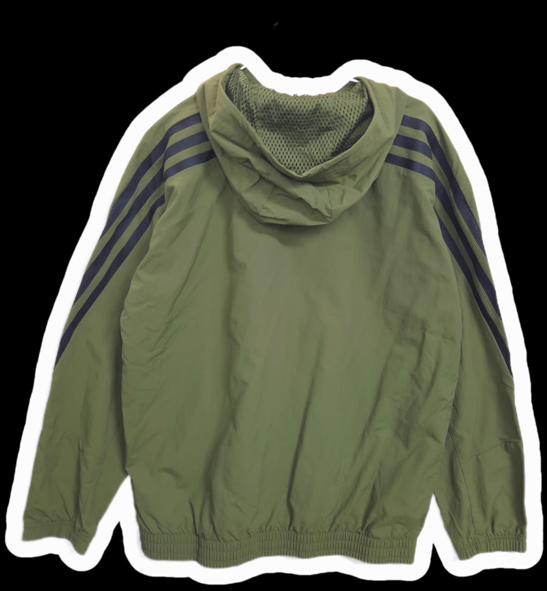 남88 새상품 아디다스 카키 바람막이 점퍼  상품이미지8