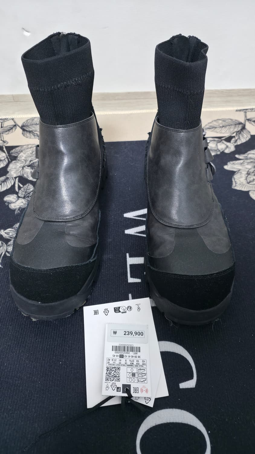 자라x앤더슨벨 블랙 부츠 43 상품이미지1