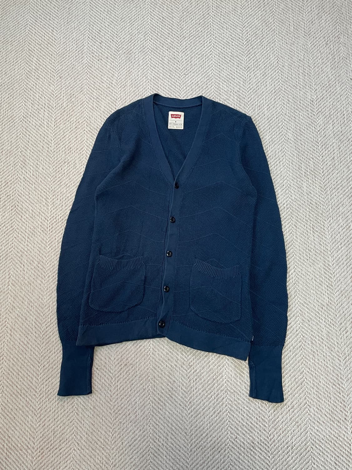 리바이스 텍스처 니트 포켓 가디건 J03683 상품이미지1