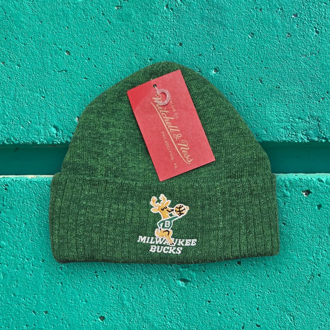 미첼앤네스 밀워키 벅스 비니 상품이미지1