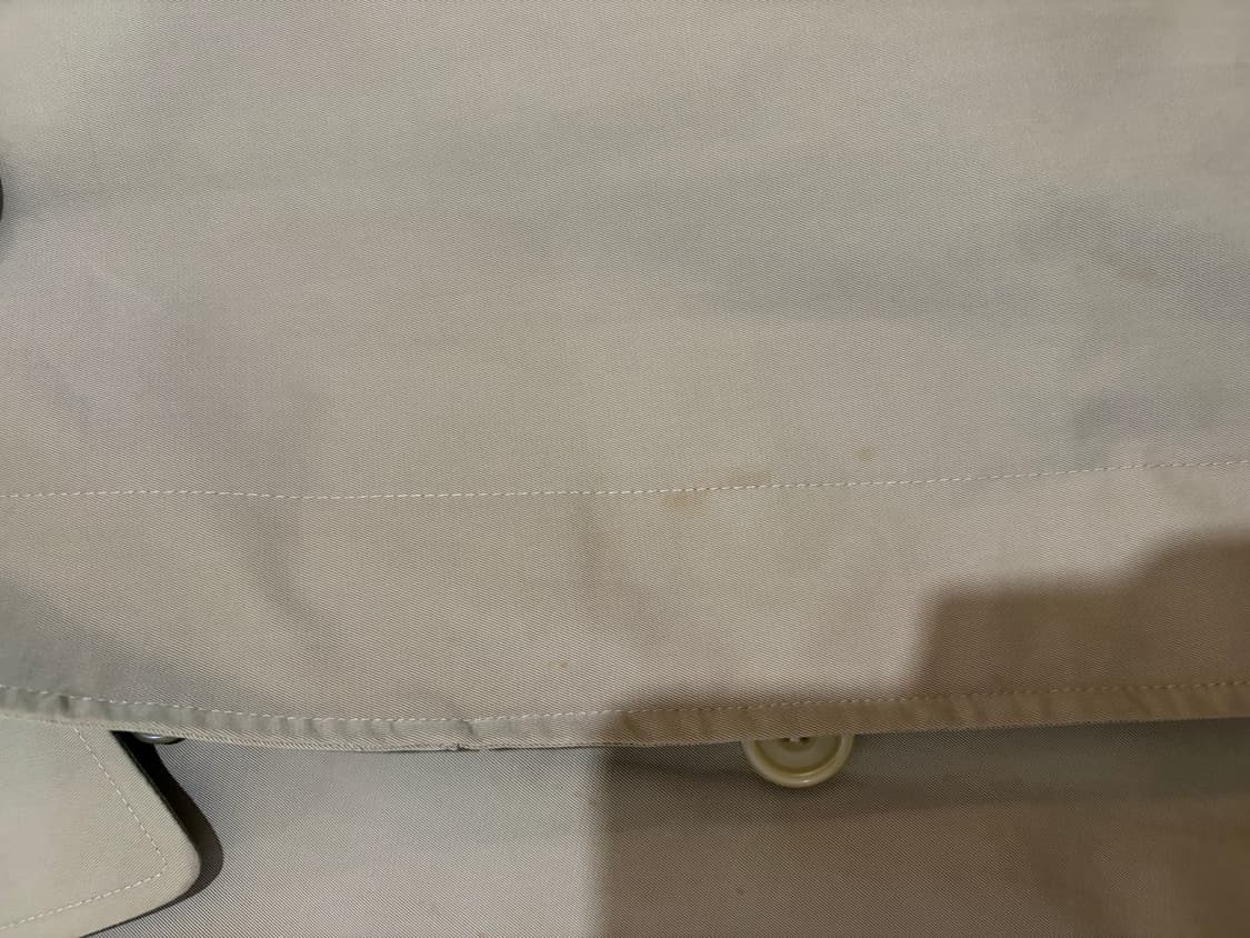 95-100) 80s 아쿠아스큐텀 트렌치코트 상품이미지7