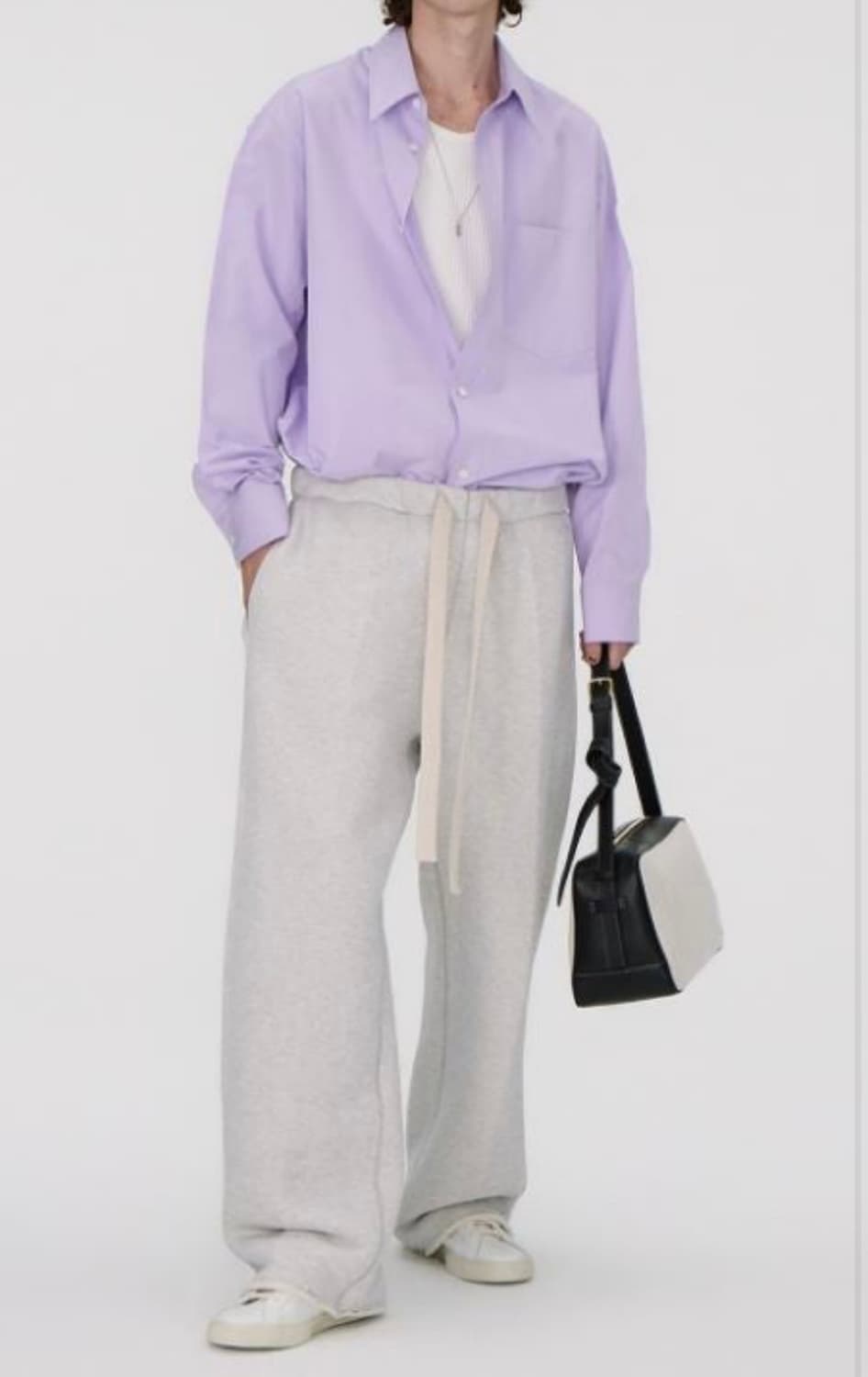 렉토 라벤더 셔츠 상품이미지2