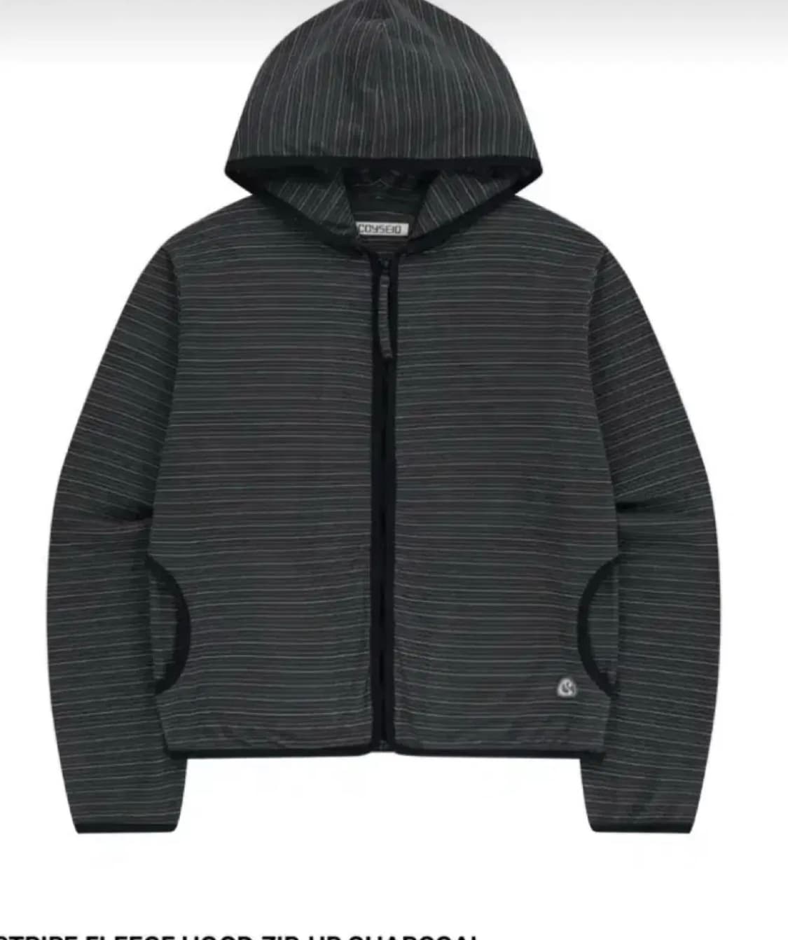 코이세이오 스트라이프후드집업 상품이미지1