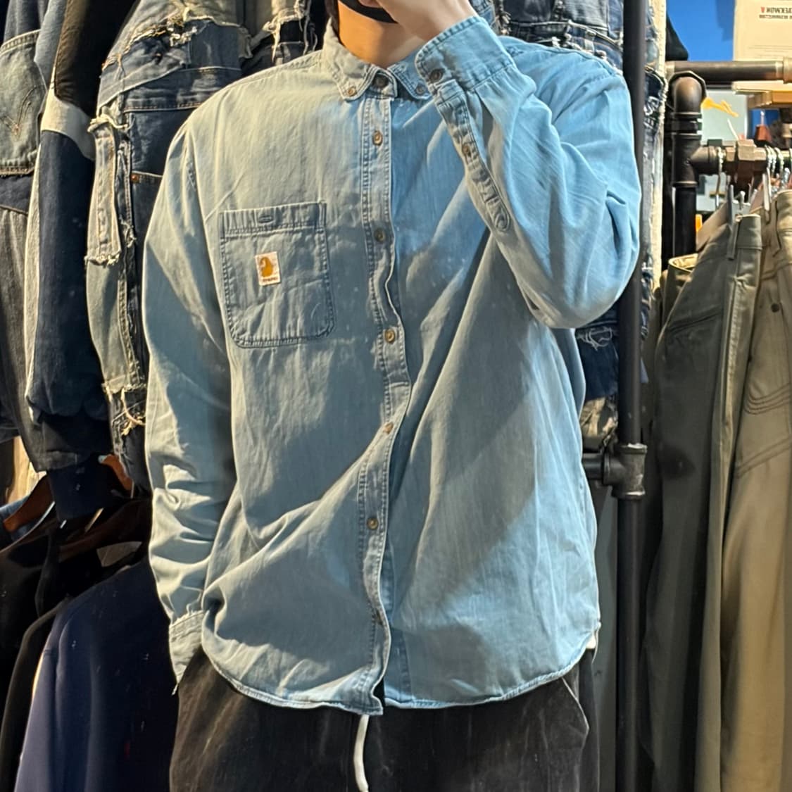 [NO.9] 칼하트 데님 긴팔셔츠 상품이미지4