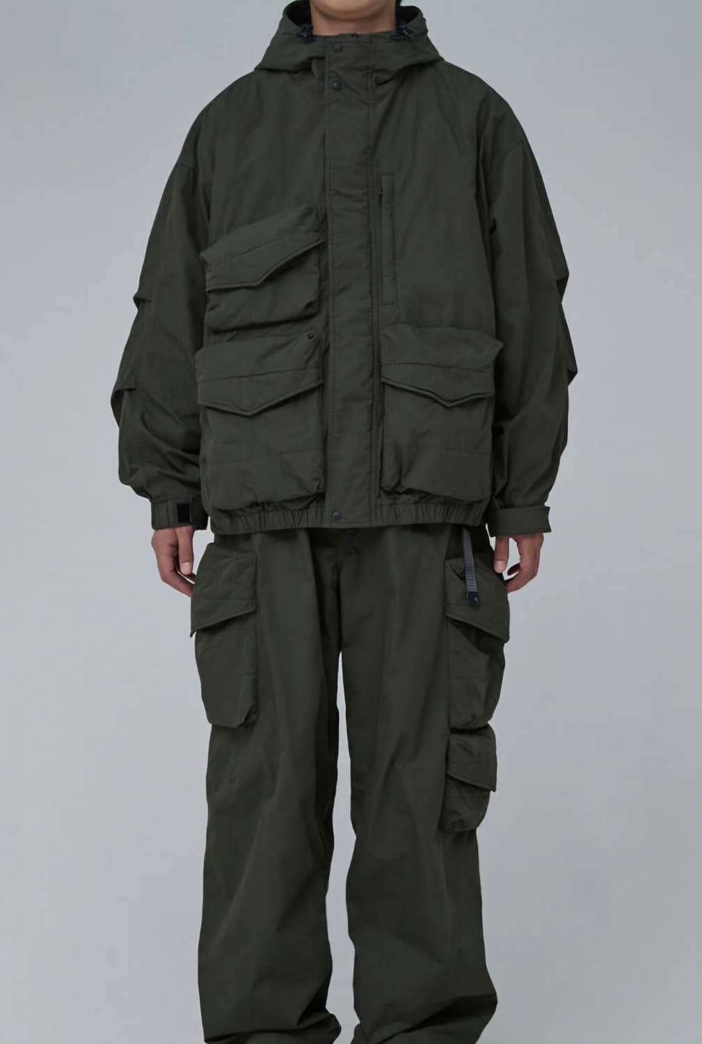 모이프 24AW 시모 파카 올리브[2] 상품이미지2