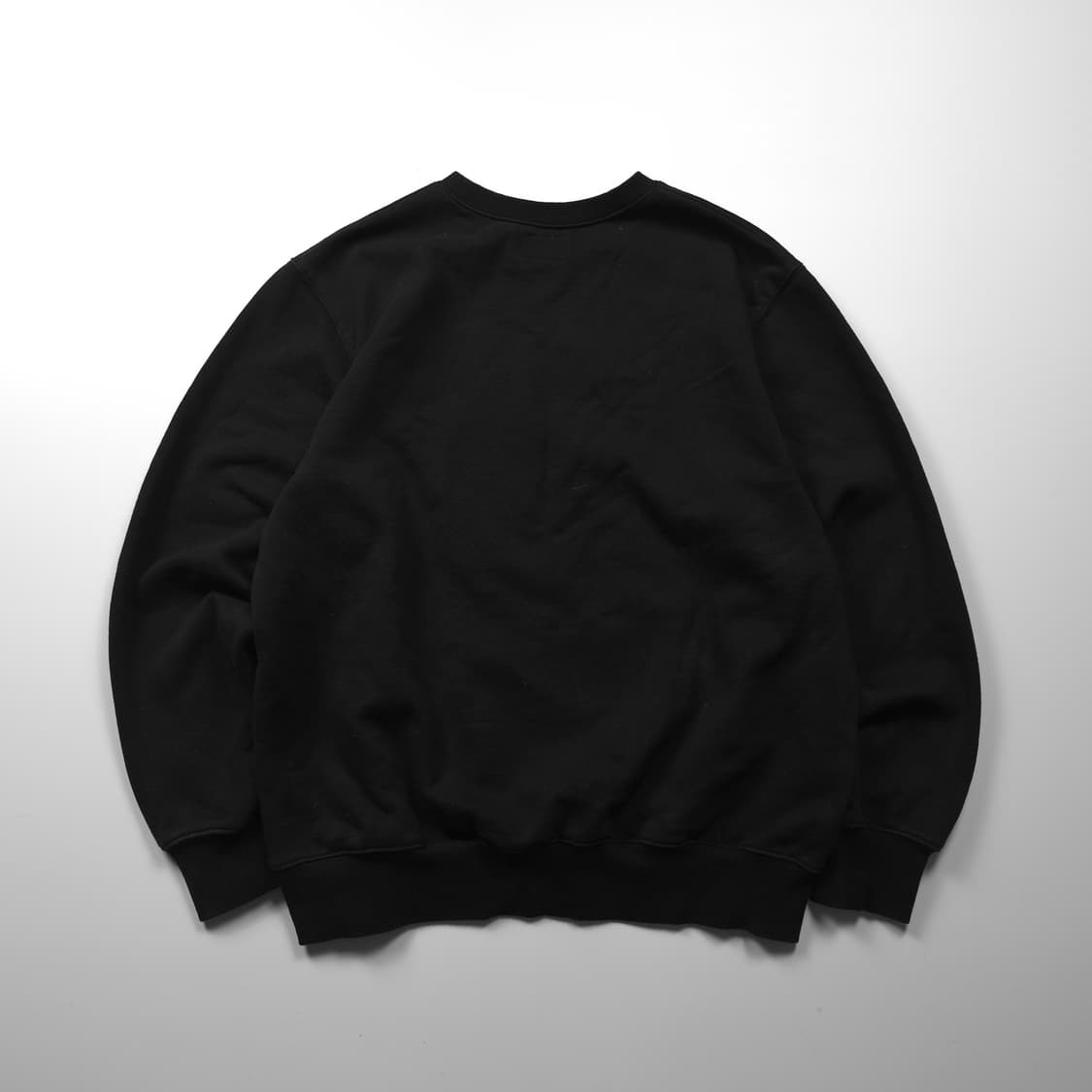 디스이즈네버댓 아치로고 박시핏 블랙 헤비 스웻 셔츠 (XL) 상품이미지2