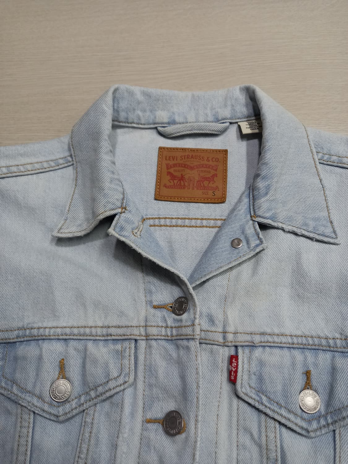 M90 리바이스29944 데님자켓 연청 M-06 상품이미지4