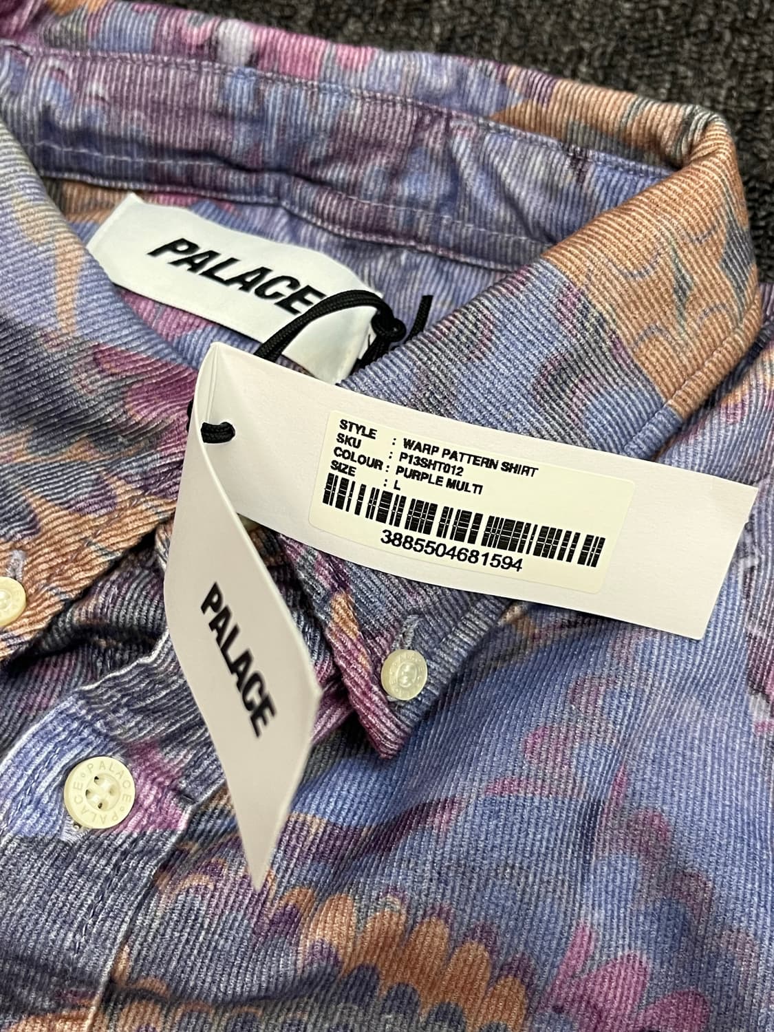 팔라스 WARP PATTERN 셔츠 상품이미지8