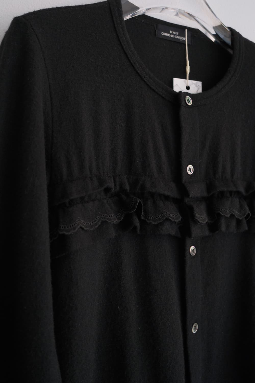 Frill wool cardigan 상품이미지7