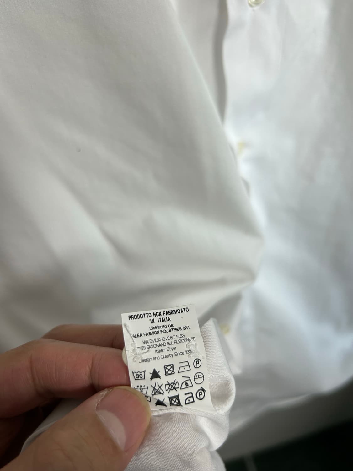 조셉 JOSEPH 남성 흰색 셔츠 39사이즈 (슬림100 추천) 상품이미지7