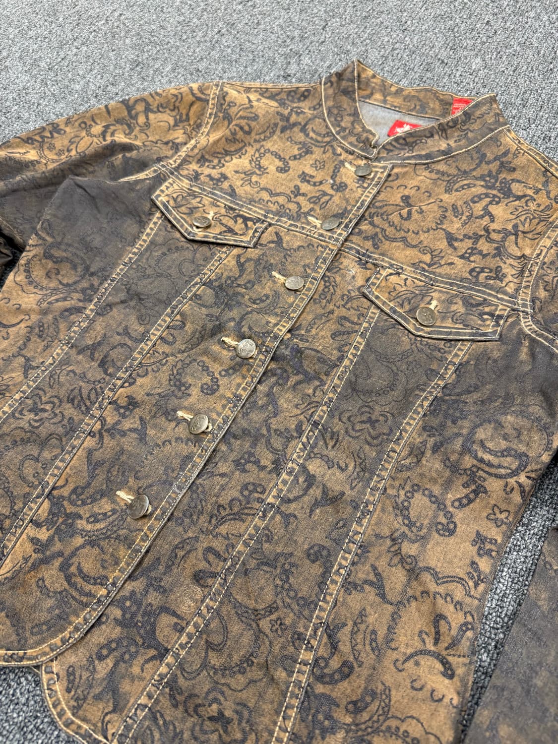 Lois 빈티지 패턴 여성 자켓 상품이미지2