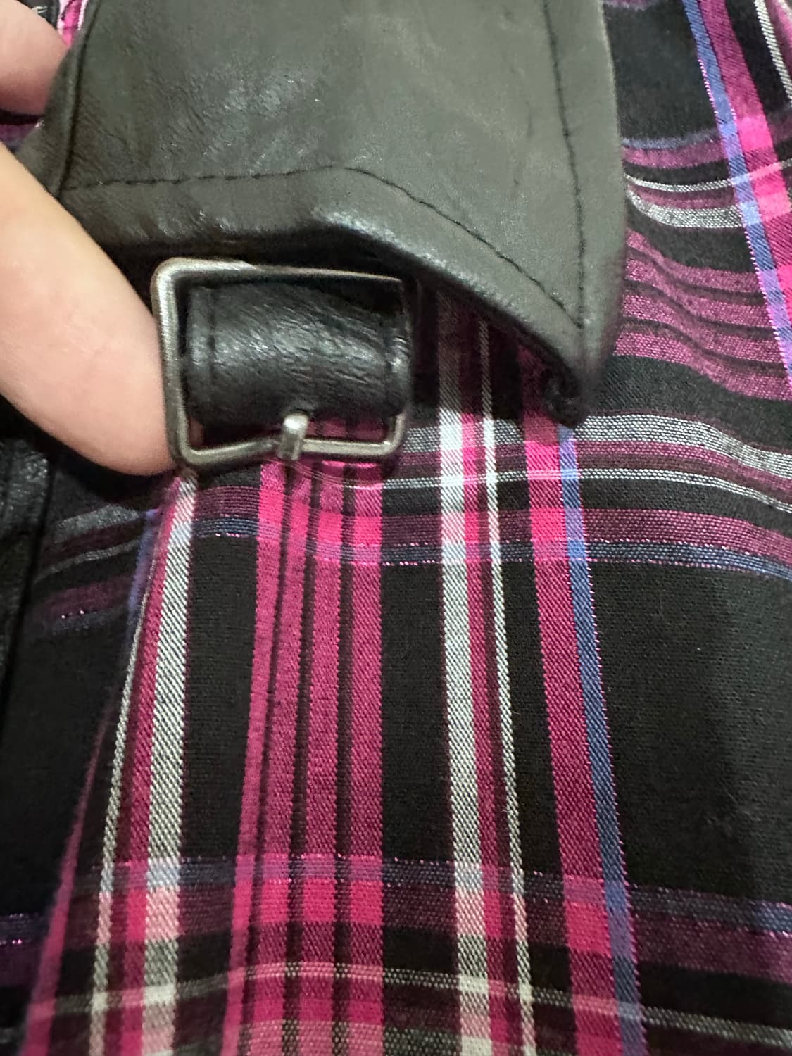 legend detail check shirt 상품이미지8