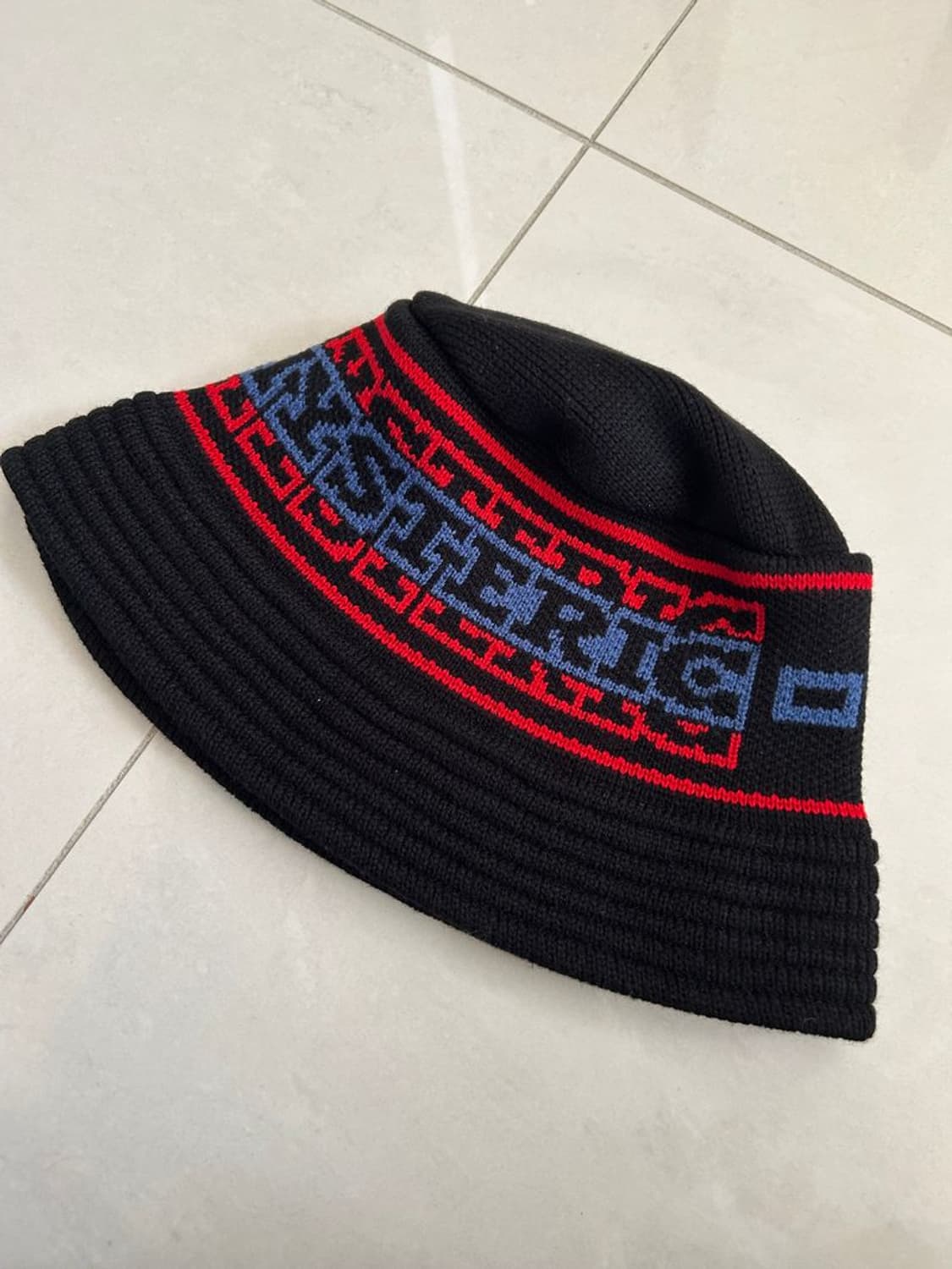 STRIPE LOGO HAT 히스테릭 글래머 스트라이프 로고 모자 상품이미지2