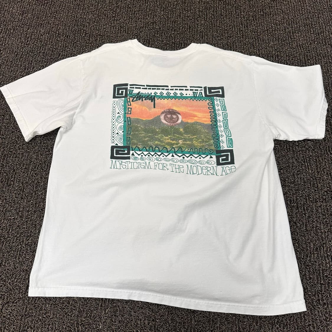 Stussy 스투시 반팔티셔츠 화이트 L 상품이미지5