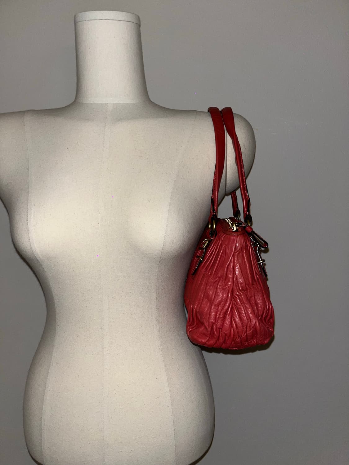   Coach Red mini Shoulder bag 상품이미지5