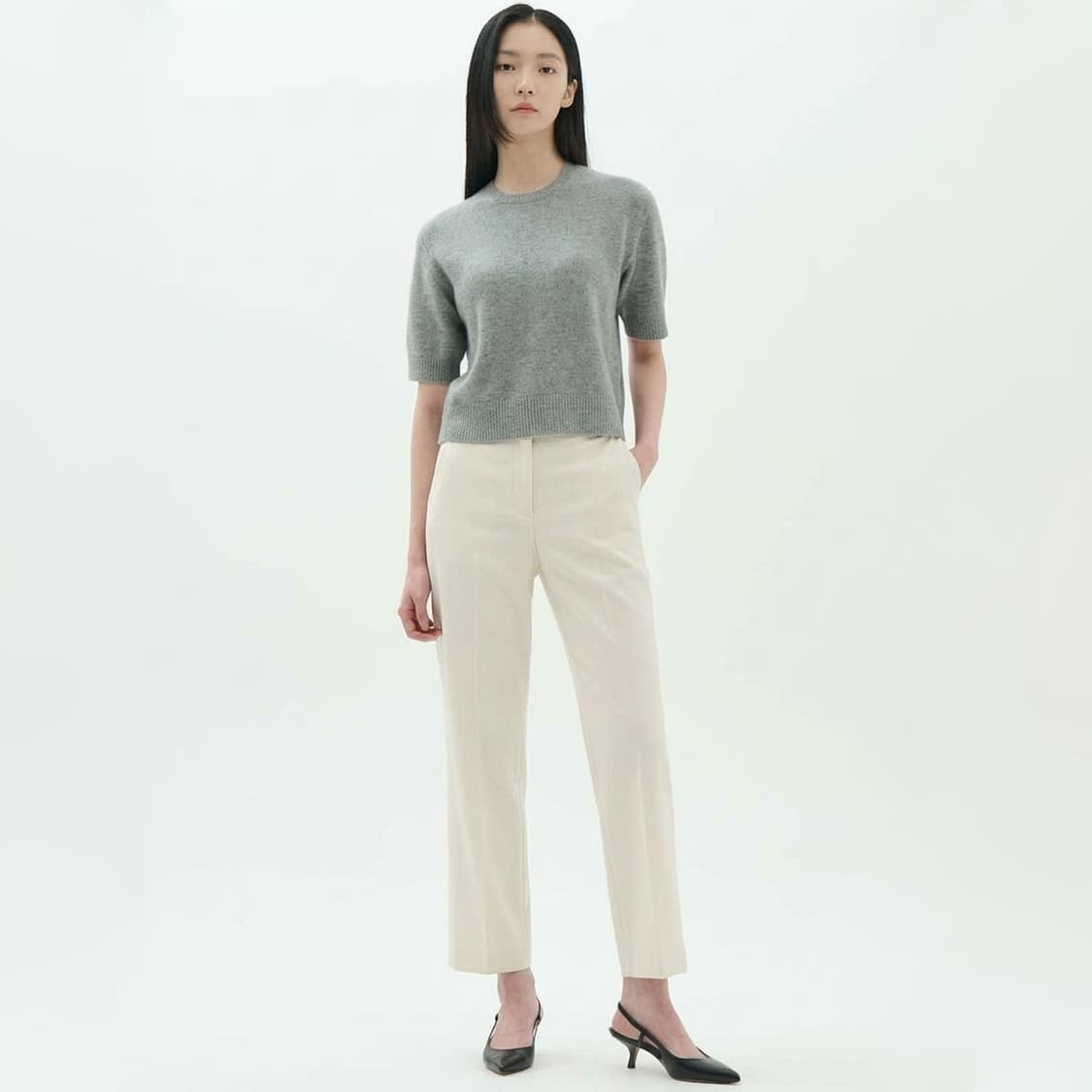 띠어리 24 몰스킨 스트레치 팬츠 상품이미지1