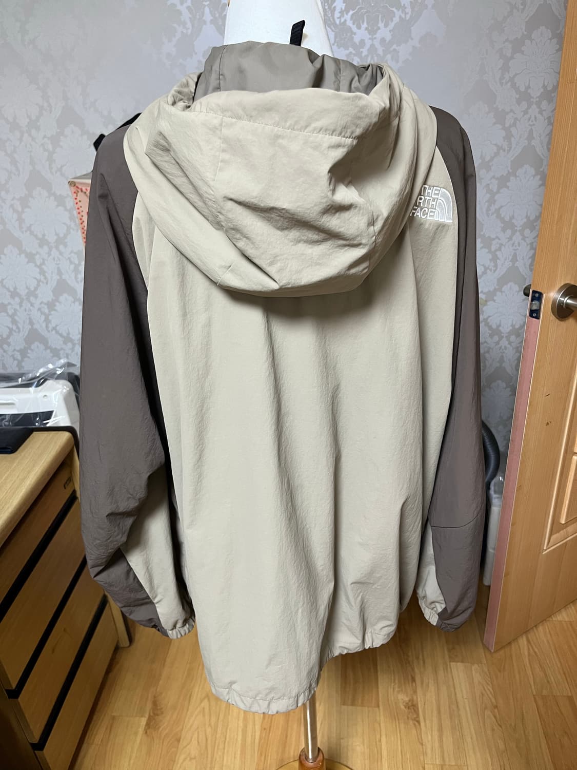 노스페이스 밴든 자켓 바람막이 베이지브라운 L 상품이미지2
