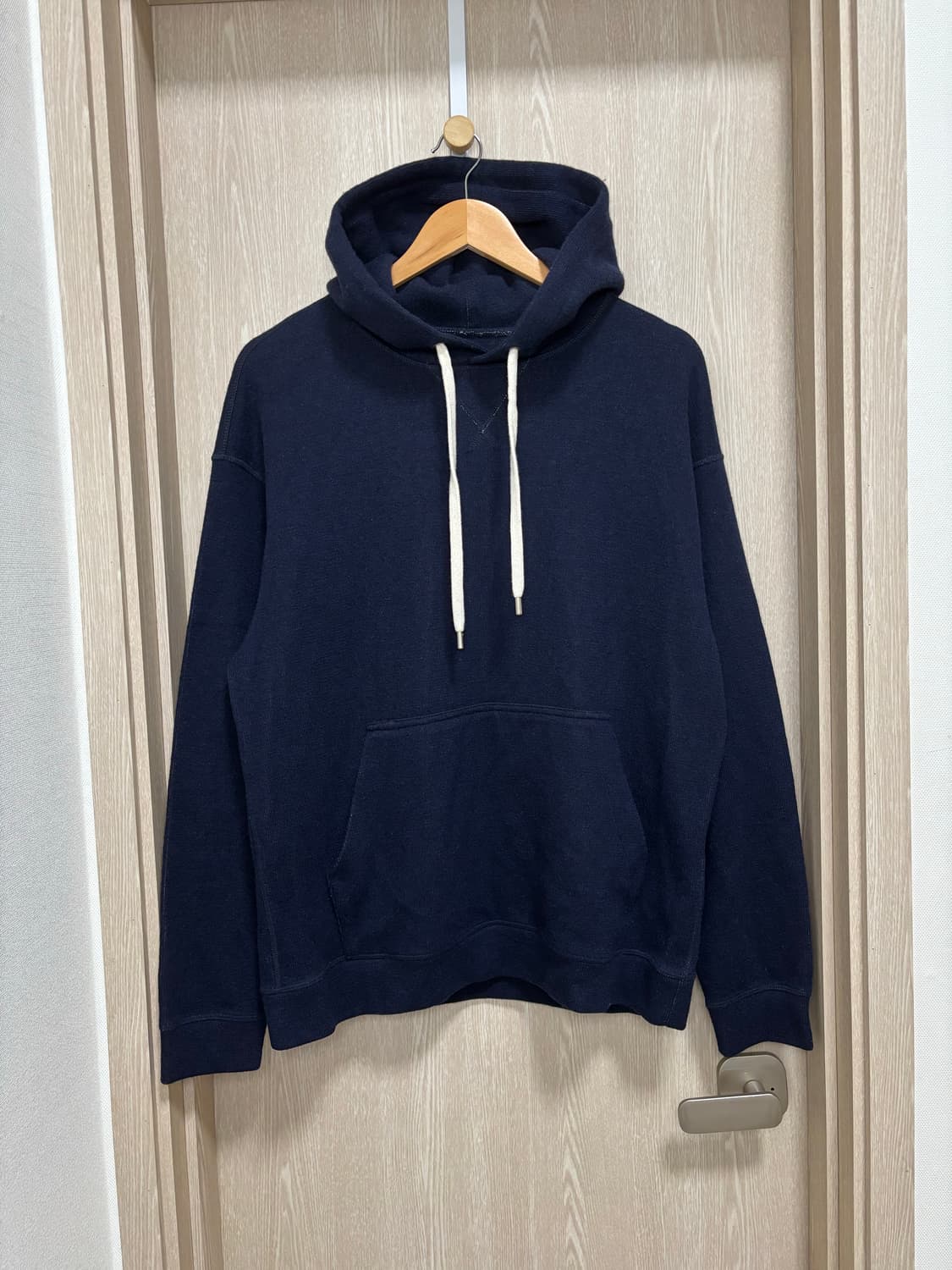 질스튜어트뉴욕 울블렌드 후드L/네이비 상품이미지1