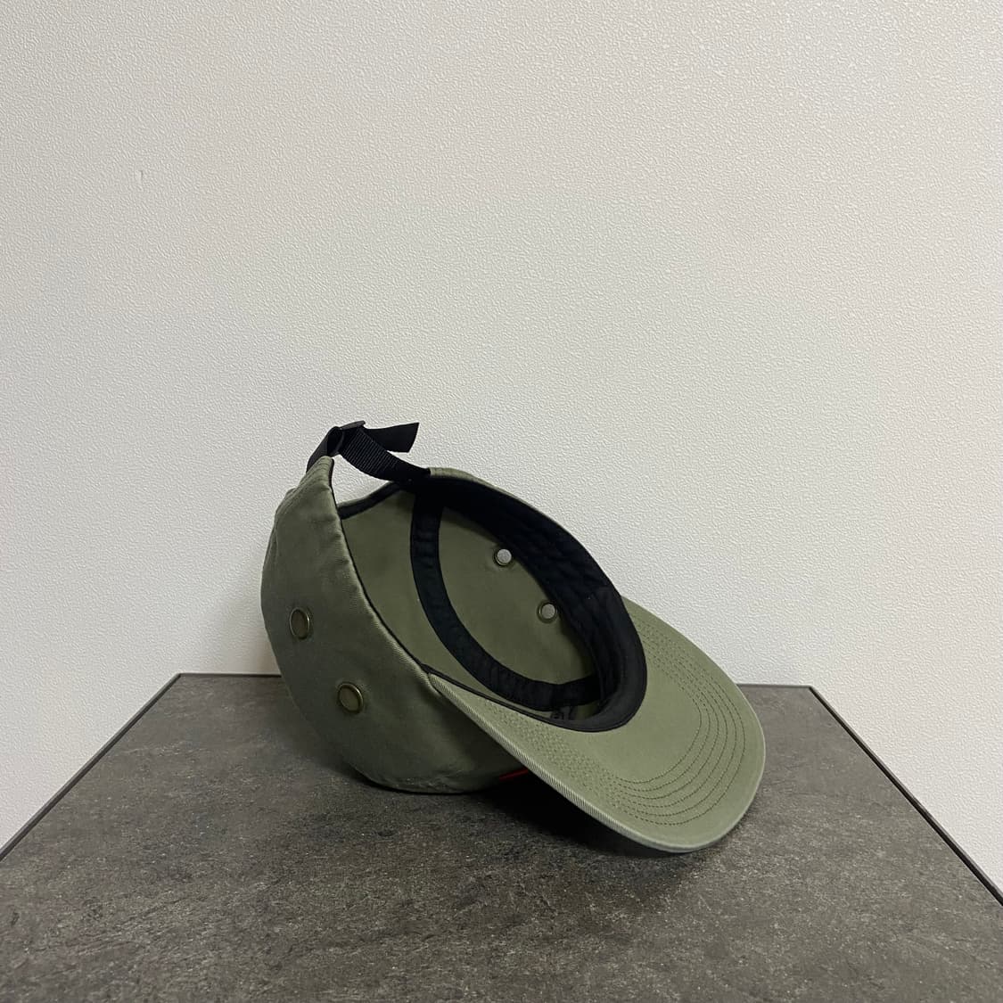 (OS) 슈프림 박스로고 캠프캡 모자 밀리터리 카키 상품이미지7