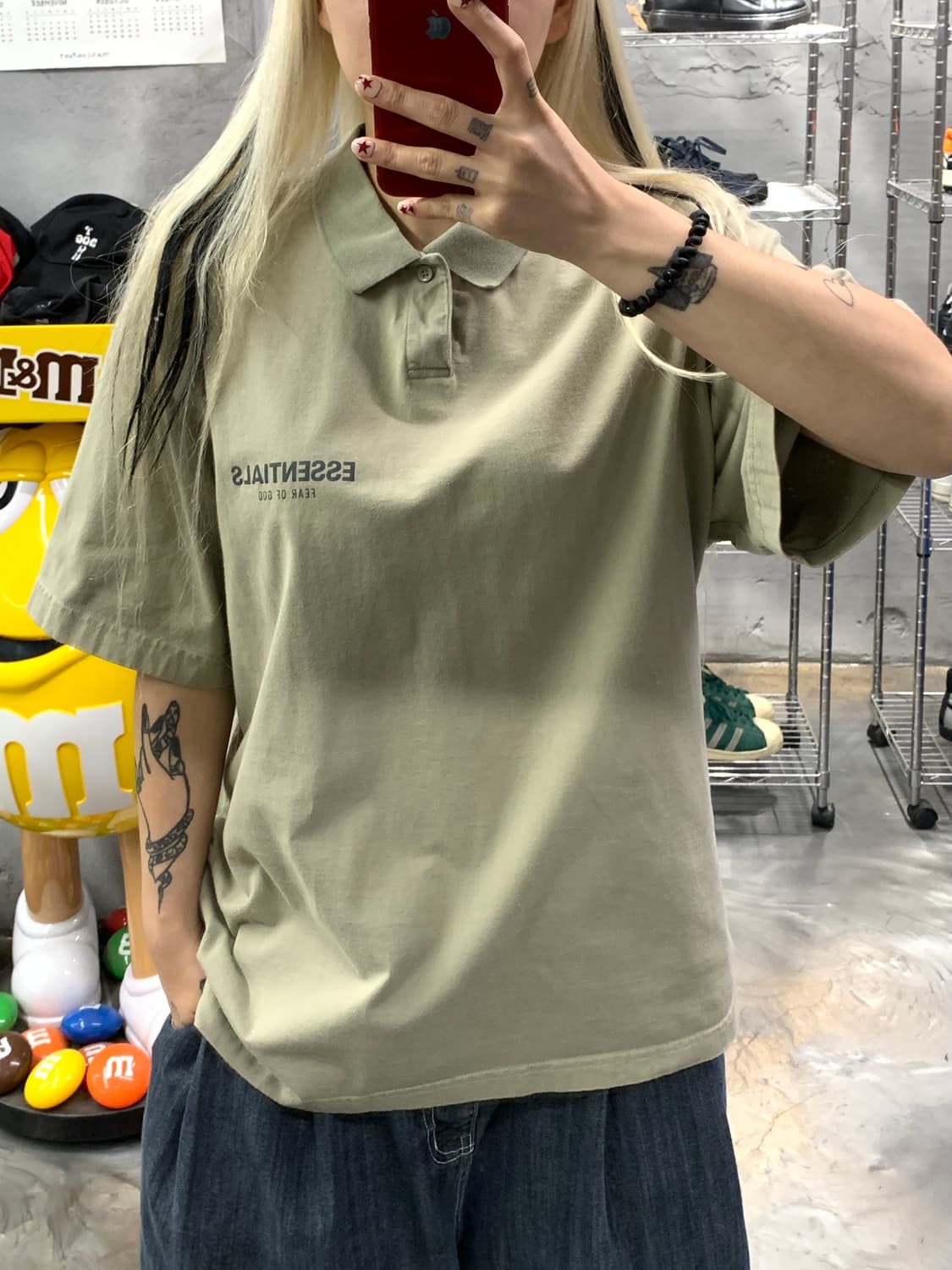 피오갓 에센셜 pk 반팔 티셔츠 상품이미지8
