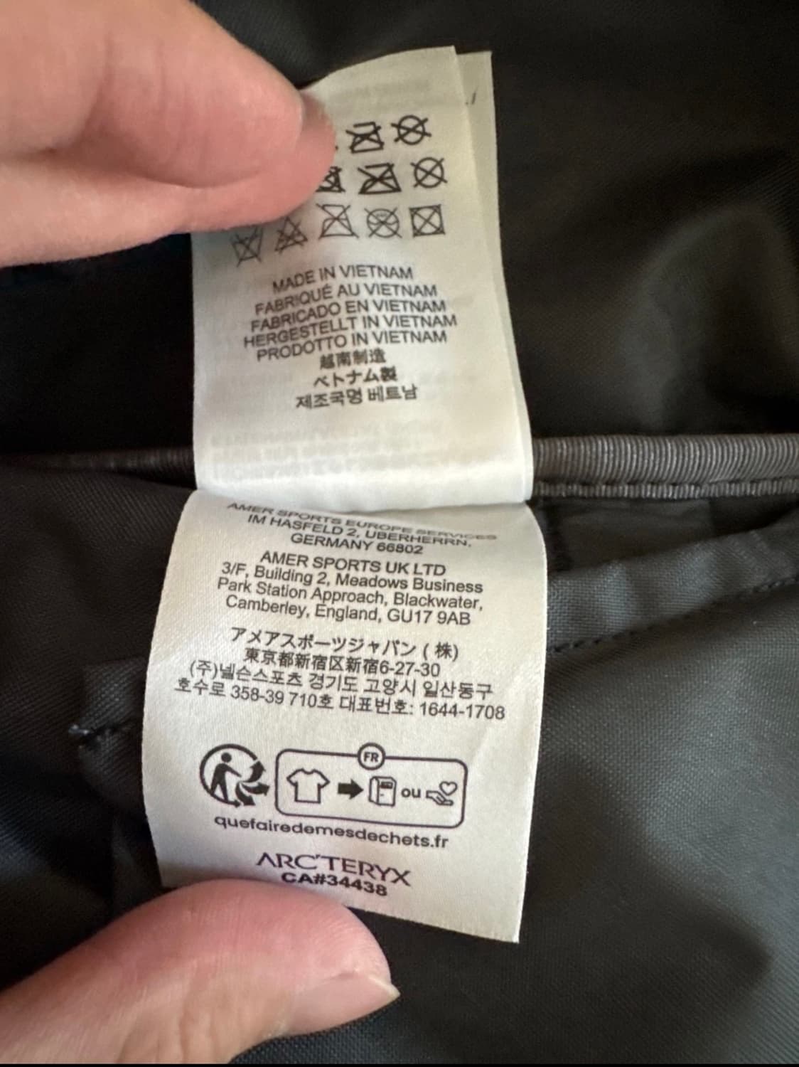 아크테릭스 맨티스 26 화이트 / 아크틱 실크 백팩 상품이미지3